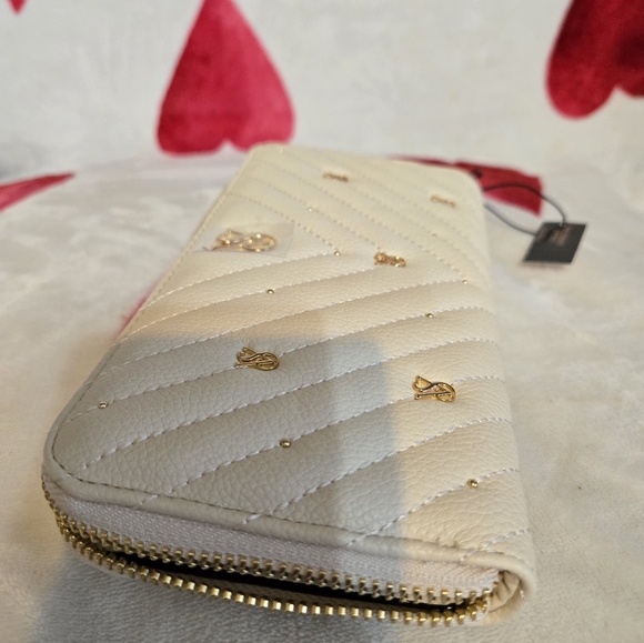 Victoria's Secret Large Zip Around Wallet-Signature Studs - Picture 5 of 7